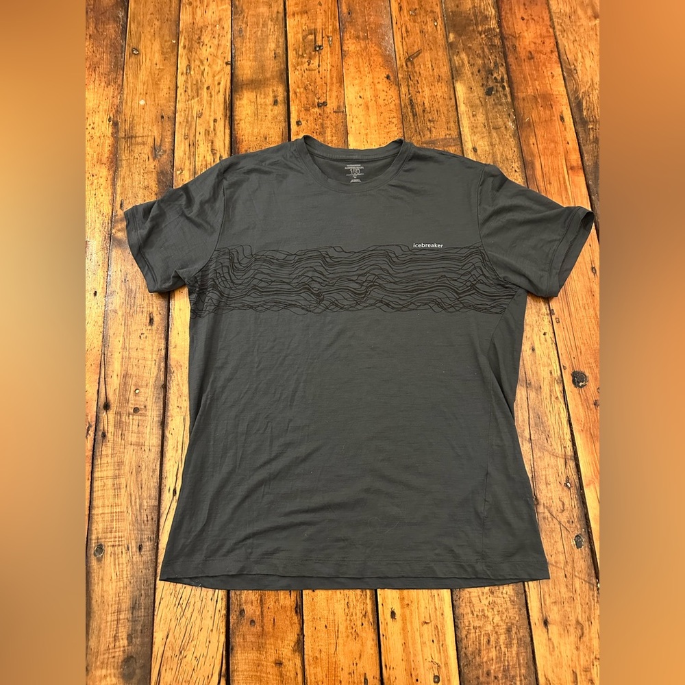 Icebreaker 150 Marino tech lite Men's xl Charcoal Tee